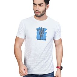BE POSITIVE Men Typography Printed Round Neck Slim Fit T-shirt-image-60