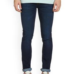 LINARIA Men Classic Slim Fit Low Distress Light Fade Jeans-picture-35