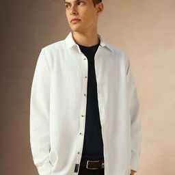 Dennis Lingo Men Comfort Spread Collar Pinstripes Striped Cotton Relaxed Fit Casual Shirt-image-36