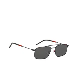 HUGO Men Square Sunglasses with UV Protected Lens 203969BLX58IR-23