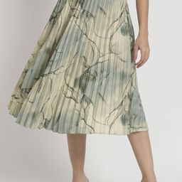 ZWERLON Women Printed A-Line Midi Skirt-picture-35