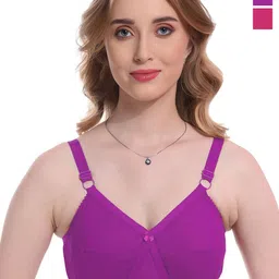 Viral Girl Enora Pack of 2 Full Coverage Non-Wired & Non Padded Minimizer Bra-9