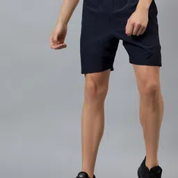 DIDA Men Solid Shorts with Pockets-image-4