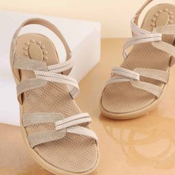 Metro Textured Comfort Heel Sandals-image-60
