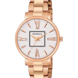 Dressberry Women Round Dial Bracelet Style Strap Analogue Watches Gift Set-image-42