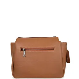 Mast & Harbour PU Structured Sling Bag with Quilted image 5