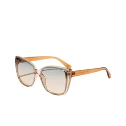 Vintage Women Oversized Sunglasses with UV Protected Lens Myriad Col 333-21