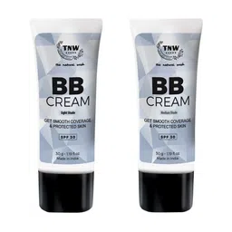 TNW the natural wash Set of 2 SPF30 BB Cream with Saffron 30 g each - Light 1 & Medium 2-3