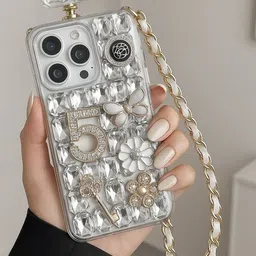CASE CREATION Floral Printed iPhone 16 Pro Back Case Mobile Accessories-15