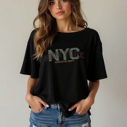 Genzy Women Typography Printed T-shirt-image-57