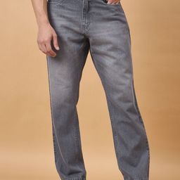 STUDIO NEXX Men Straight Fit Mid-Rise Light Fade Jeans-image-52