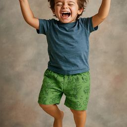 CORTICA Unisex Kids Pack Of 6 Shorts-image-80