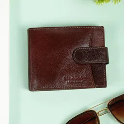 Teakwood Leathers Men Leather Two Fold Wallet-image-46