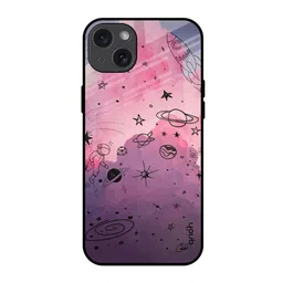 QRIOH Space Doodles Printed iPhone 15 Plus Back Case-picture-31