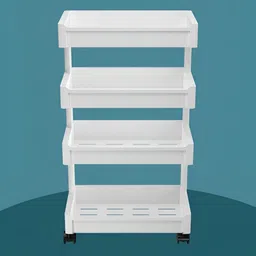 RUBOXA White Regular 4-Layer Drawer Organiser image 4