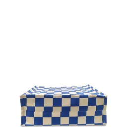 earthbags Checked Printed Structured Handheld Bag image 5