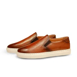 SHUTIQ Men Leather Slip-On Sneakers-picture-42