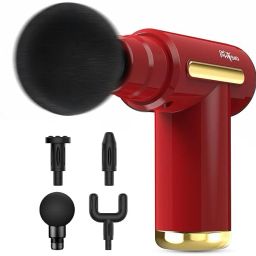Spenco Battery Powered Zenpulse Massage Gun With 4 Soft Silicon Handheld Percussion Gun Massager Machine for Deep Tissue Muscle Massage Massager-11