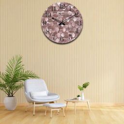 olive tree 12 Inches Classic Wooden Clock-picture-44