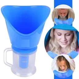 Kingdom ™ 3 in 1 Heavy Body Steamer Cough, Cold, Nose Vaporizer & Face Steamer Vaporizer Vaporizer-picture-18