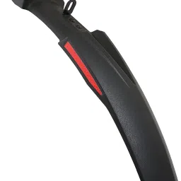 nsv Front & Rear Mudguard with Reflective Tape and Metal Fitting With Cycle Footrest Full Length Front & Rear Fender image 2