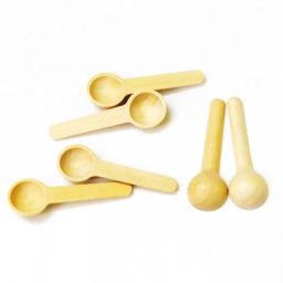 breyers Masala Spoons Set for for Small Containers/Kitchen Disposable Wooden Tea Spoon, Sugar Spoon Set image 3