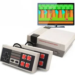 Grousale Retro Game Console - Classic NES Games, Plug & Play, 620 Games 0.5 GB with Contra, Mario, Moratal Combat-4, Adventure Island-84