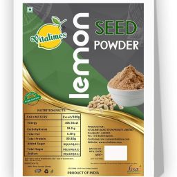Lemon seeds powder; 100% Natural Nutrition Drink-image-60