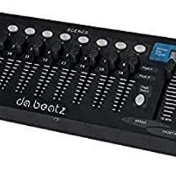 da.beatz. 192 channel dj light mixer,dmx 512 controller, dj mixer for Occasions DJ Effects Digital Sound Mixer image 2