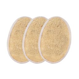 CareDone Set Of 3 Natural Bath Loofah Scrubber-78