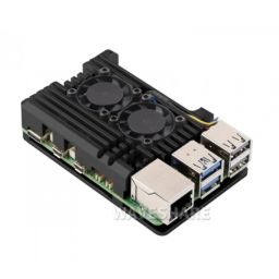 Waveshare Pro-Cooling Armor Premium Aluminium Alloy Case for Raspberry Pi 5 with Integrated Dual Fan Heat Dissipation Waveshare Pro-Cooling Armor Premium Aluminium Alloy Case for Raspberry Pi 5 with Integrated Dual Fan Heat Dissipation-image-35