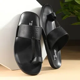 azzaro black Men Slippers-picture-6