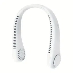 GADGETSWEAR Neck Band Fan HandFree Neckband Hanging Fan, No Curly Hair Rechargeable Fan, USB Air Cooler USB Fan-22