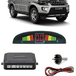 PKNB0908 Black Car Reverse Parking Sensor with LED Display 4 Sensor PKNB0908 Parking Sensor-image-3