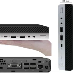 HP Prodesk Refurbished (Core i5 7th/8GB/512GB NVMe) Tiny PC - Windows 10, Intel®, Core i5 7th Generation, 8 GB DDR4, 512 GB NVMe SSD Mini PC image 3