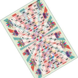 Happy Carnival Single Sheet Theme Tambola Housie Bingo Tickets ( 24Cards) Board Game Accessories-image-55