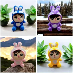 Stylish Bunny Boy With Cap - 20 cm-image-1