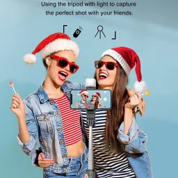 Infinite Digital Wireless Remote selfie stick Bluetooth Selfie Stick,tripod Tripod image 5