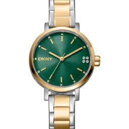 DKNY Women Soho Glitz Brass Round Dial Analogue Watch DK1L038M0085-picture-44