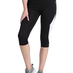 Flingr Women Colourblocked Skinny Fit High-Rise Sports Capris-picture-46