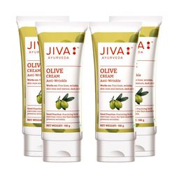 Jiva  Set Of 4 Olive Cream For Prevents Pimples - 100g Each-36