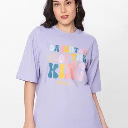 HAUTEMODA Women Typography Printed T-shirt-image-97