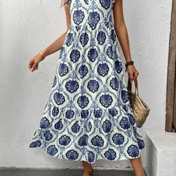 Routes by All About You Linen Maxi Dress-image-4