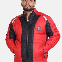 BAESD Men Colourblocked Outdoor Puffer Jacket-image-5