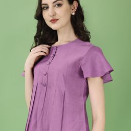Kinjo Flutter Sleeve Top image 5