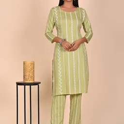 Rashmi Shree Creation Women Printed Regular Kurti with Pyjamas-image-41