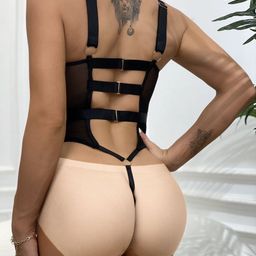 FIMBUL Net Baby Doll with High-Low image 3