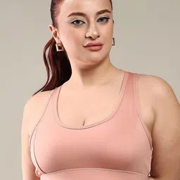 BRACHY Women High Support Full Coverage Seamless Workout Bra-picture-7