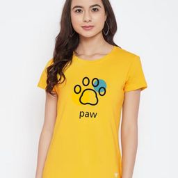 Moda Rapido Women Graphic Printed Round Neck Cotton T-shirt-image-118