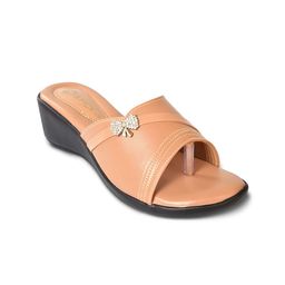 STICY Textured Wedge Pumps-image-10